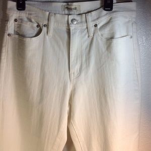 Madewell Distressed Cali Demi Boot Jeans